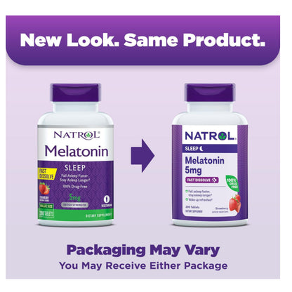 USAOnhand| Non Habit Sleep Melatonin 3mg for Adults Non GMO|Vegan|Vegetarian