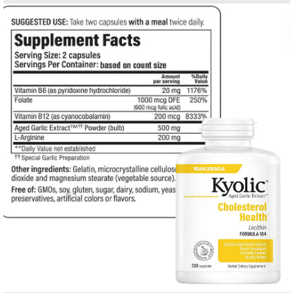 USAOnhand | Kyolic, Aged Garlic Extract, Cardiovascular Health