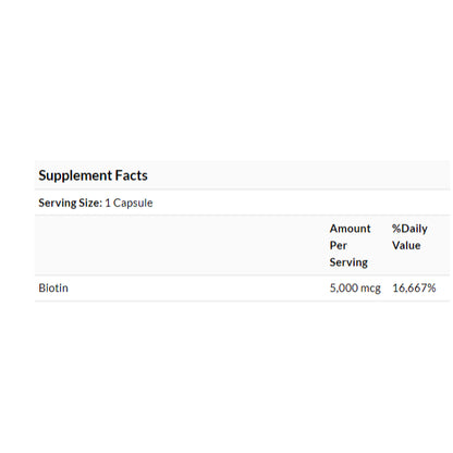 Swanson Ph | Swanson, Biotin, 5000mcg, 10,000mcg, Time-Release, Natural Cherry, Hair, Skin & Nails
