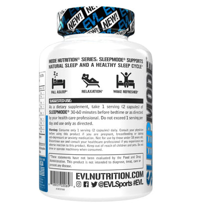 LowCostPH| EVLution Nutrition, SleepMode, 60 Veggie Capsules