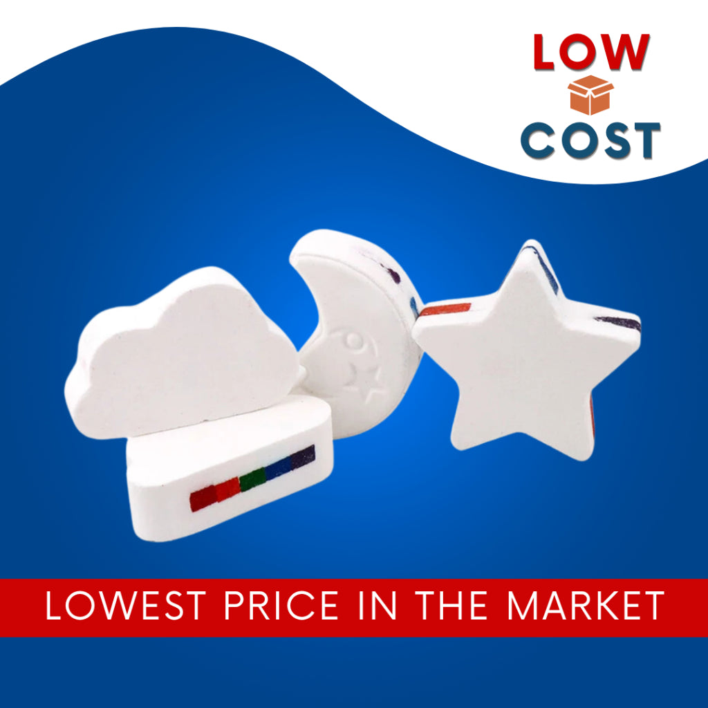Low Cost PH | Kids Bath Bombs Rainbows Bomb Cloud Star and Half Moon