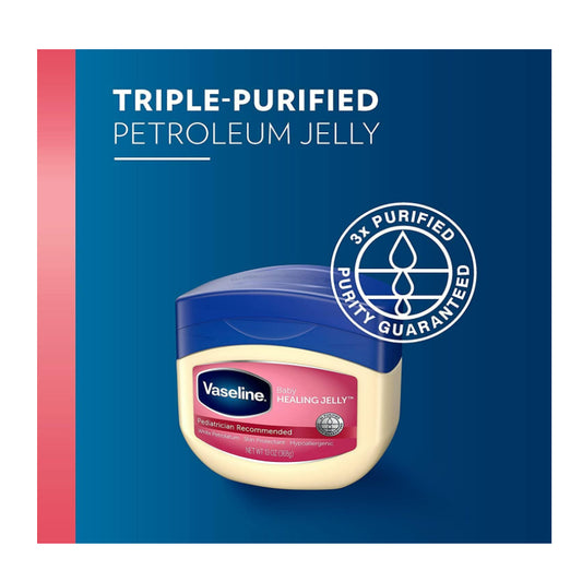 LowCostPH| Vaseline Petroleum Jelly Original Provides Dry Skin Relief And Protects Minor Cuts Dermat