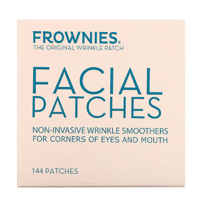 LowCostPH| Frownies, Facial Patches for Corners of Eyes & Mouth, 144 Patches| Rosewater Hydrator 59m