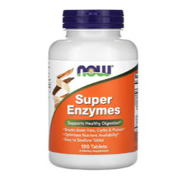 LowCostPH | Now Foods Super Enzymes, 180 Capsules Supports Healthy Digestion GUt Health Support.