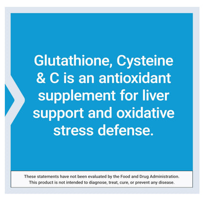 LowCost PH| Life Extension Glutathione, Cysteine & C, 500 mg of vitamin C, powerful antioxidant supp