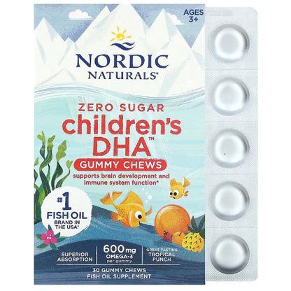 LowCostPH | Nordic Naturals Childrens DHA Xtra Ages 3-6 Berry Babys DHA. Brain Development Support