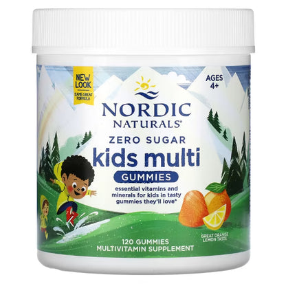 LowCostPh | Nordic Naturals, Nordic Omega-3 Gummies, Tangerine, 82 mg, Fishes Gummies | MultiVitamin