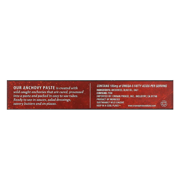 GrocerFarmer | Crown Prince Natural, Anchovy Paste, Kipper Snacks, Flat Anchovies In Pure Olive,