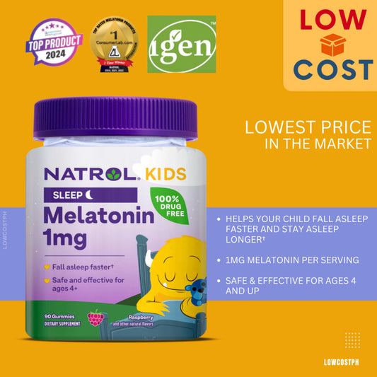 Low Cost PH | Melatonin Gummies for Kids, Helps Sleep Better, 10mg 5mg 3mg 1mg