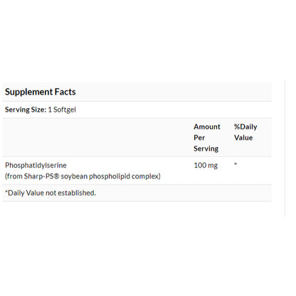 LowCostPH | Swanson, Phosphatidylserine, 100mg, 300mg, Softgels Brain and Nervous System Health