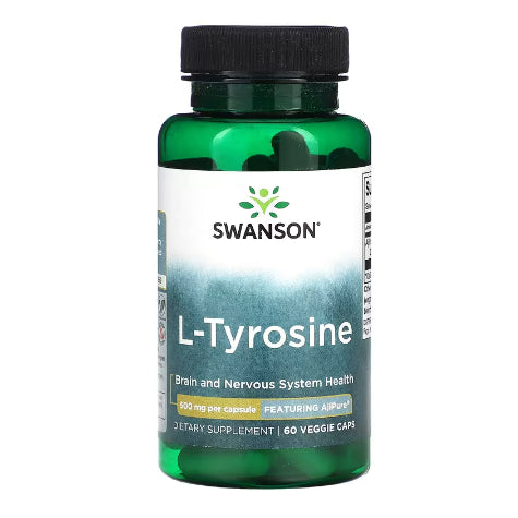 LowCost PH| Swanson, L-Tyrosine, 500 mg, 60 Veggie Caps