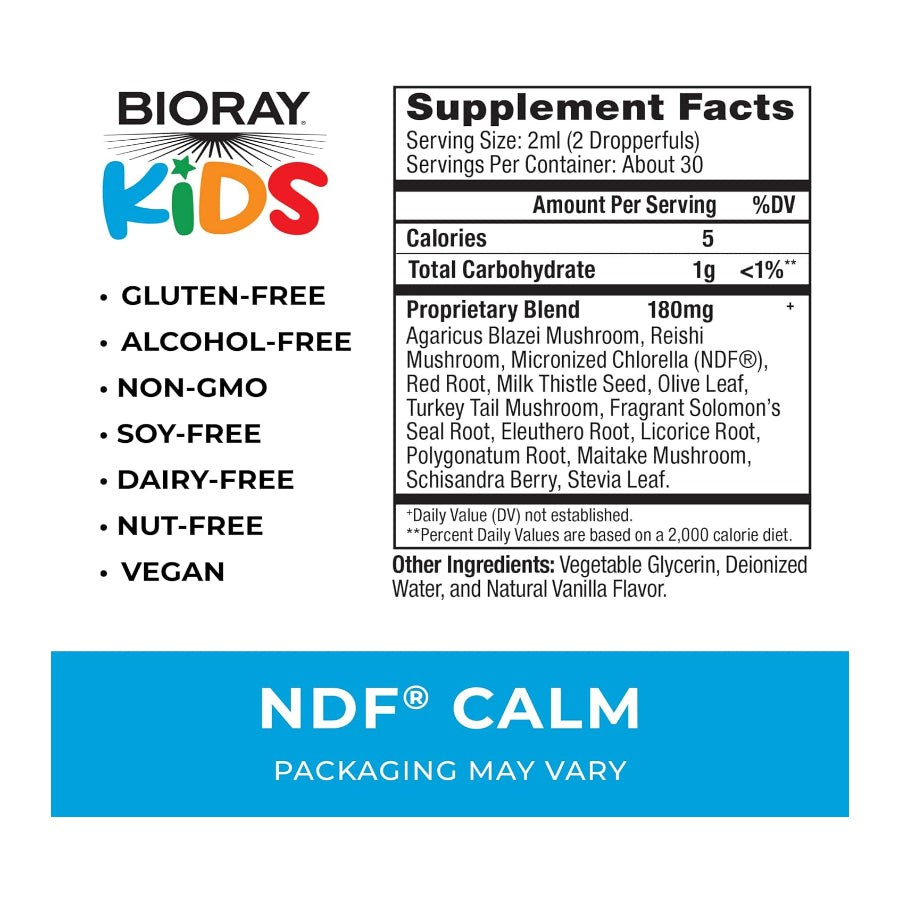LowCostPh | Bioray, Kids, NDF, Tummy, Sleepy, Happy, Calm, Popper, 2 fl oz | 4 fl oz