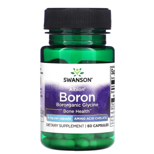 LowCostPH | Swanson, Albion, Boron, 6 mg, Triple Boron Complex, 3mg, Strong, Healthy Bones  Mineral