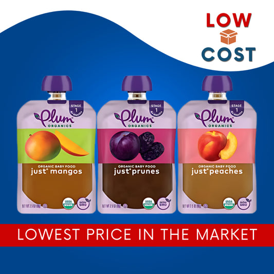 Low Cost PH | Plum Organics, Stage 1, Organic Baby Food, Best puree for baby, nutritios puree.