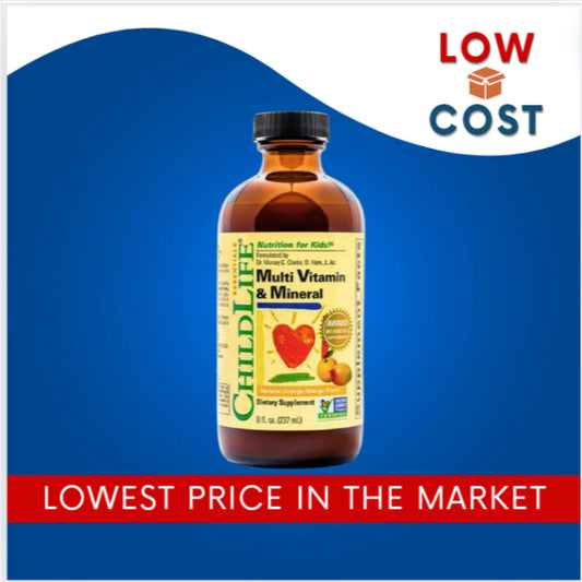 LowCostPH | ChildLife Essentials, Essentials, Multi Vitamin & Mineral, Natural Orange/Mango, 8 fl oz