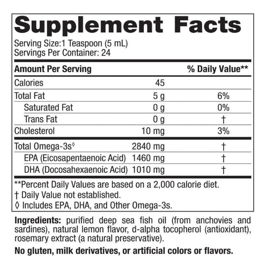 LowCostPh | Nordic Naturals, Ultimate Omega, Lemon, 1,280 mg, | Garden of Life, Advanced Omega