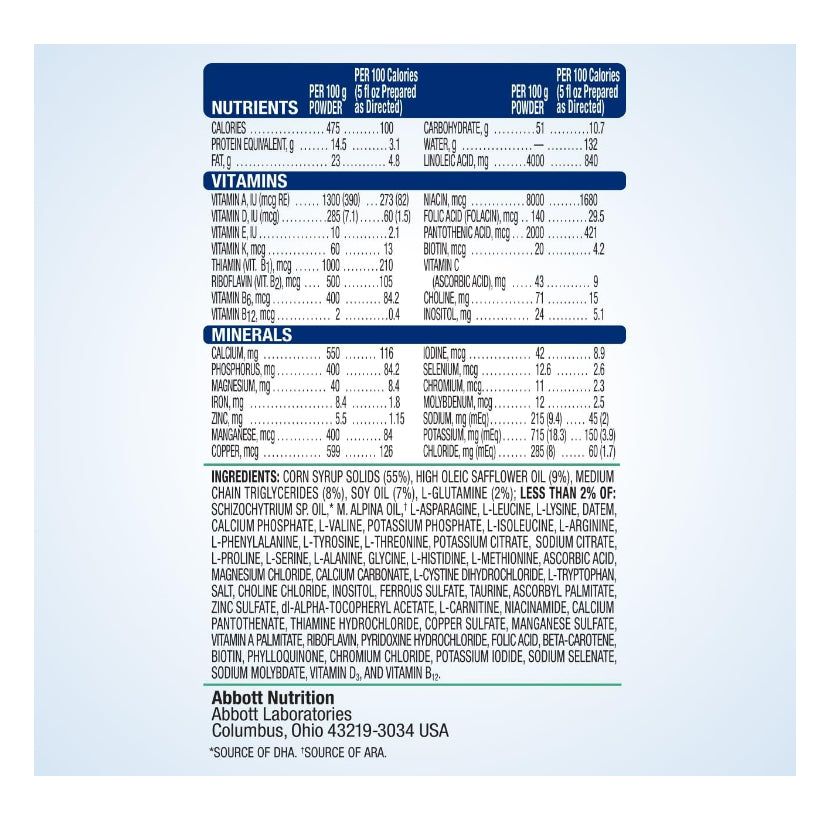 EleCare Hypoallergenic Infant Formula, Complete Nutrition for Food Allergies, Amino Acid-based Baby