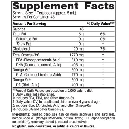 LowCostPH| Nordic Naturals, Complete Omega, Lemon, 8 fl oz (237 ml)
