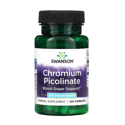 LowCost PH| Swanson, Chromium Picolinate, 200 mcg, 100 Capsules