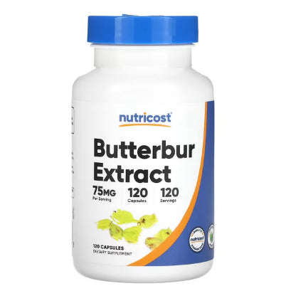 SwansonPh | Swanson, Nutricost, Butterbur Extract, Antioxidant Support 75 mg Per Capsule Standardize