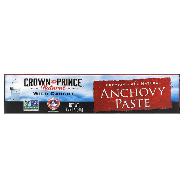 GrocerFarmer | Crown Prince Natural, Anchovy Paste, Kipper Snacks, Flat Anchovies In Pure Olive,