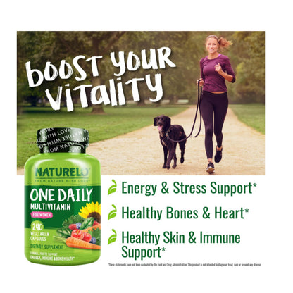 LowCostPH | NATURELO One Daily Multivitamin for Men & Women - with Vitamins & Minerals + Organic