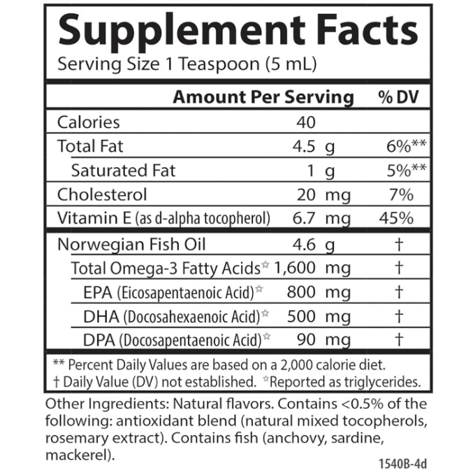 LowCost PH| Carlson - The Very Finest Fish Oil, 1600 mg Omega-3s, Norwegian Lemon for Heart Brain Su