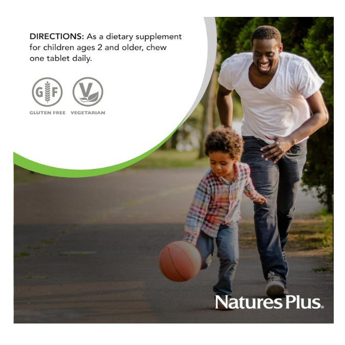 LowCost PH| NaturesPlus, Animal Parade, Vitamin D3, Black Cherry, 500 IU, 90 Animal-Shaped Tablets