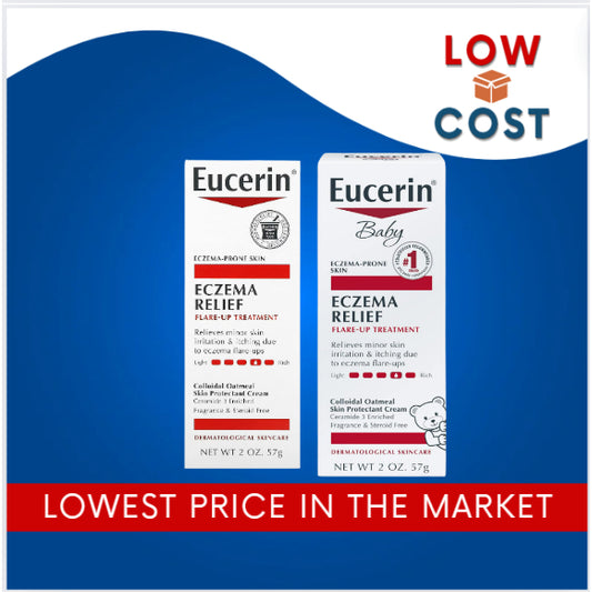 Low Cost PH | Eucerin Baby Eczema Relief Body Cream - Steroid & Fragrance Free for 3+ Months of Age