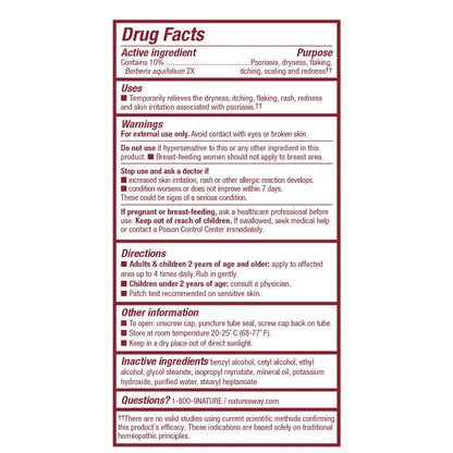 LowCost PH| Boericke & Tafel, Psoriaflora, Topical Cream, 1 oz (28 g) for Skin