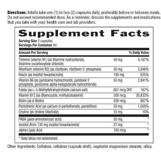 LowCostPh | Country Life, Coenzyme B-Complex Vitamin,Support Energy and Metabolism, Daily Supplement