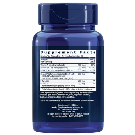 USAOnhand| Life Extension, Triple Action Thyroid, 60 Capsules