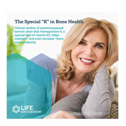 LowCostPH| Life Extension Mega Vitamin K2 High Potency for Strong Bones Daily Vitamin K2 Supplement