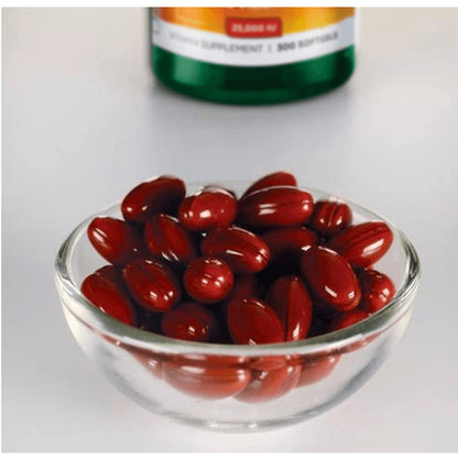 Swanson Ph | Swanson, Beta Carotene, 25,000 IU (7,500 mcg RAE), 300 Softgels Eye and Vision Health