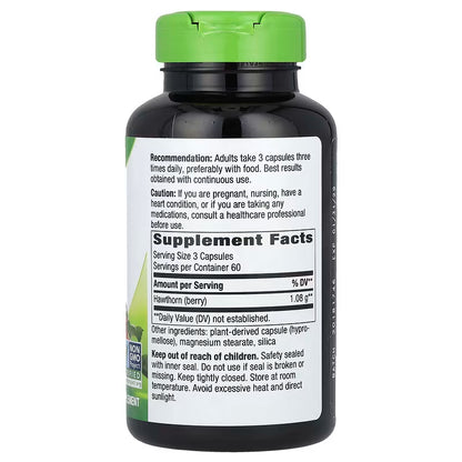 Nature's Way, Hawthorn Berries ( Help Protect Heart Tissue and Support Vascular Health )