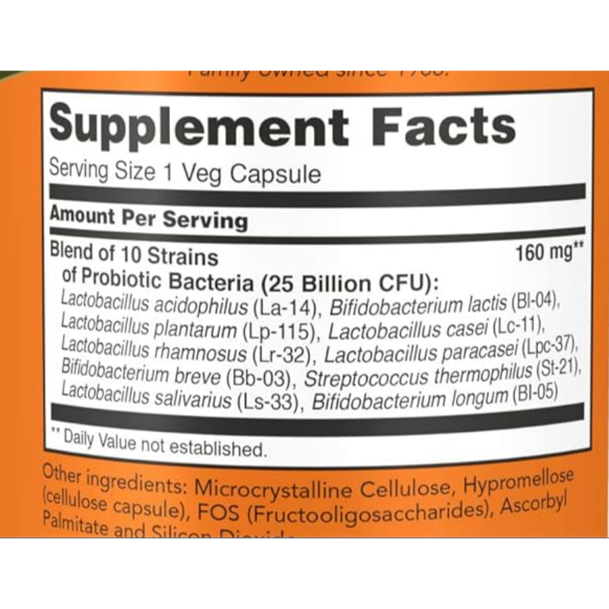 LowCostPH | Now Foods, Probiotic-10, 25 Billion, 50 Billion, 100 Billion Dietary Supplement