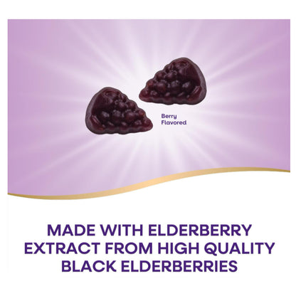 LowCostPh | Nature's Way, Sambucus Gummies, Standardized Elderberry, For Adult and Kids 60 Gummies