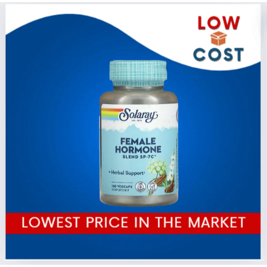 LowCostPh | Solaray, Female Hormone Blend SP-7C, 100 VegCaps, Herbal Support, Dietary Supplement
