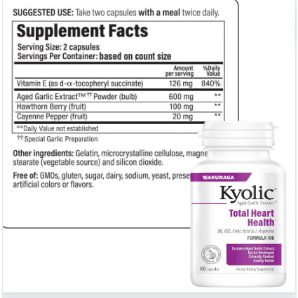 USAOnhand | Kyolic, Aged Garlic Extract, Cardiovascular Health
