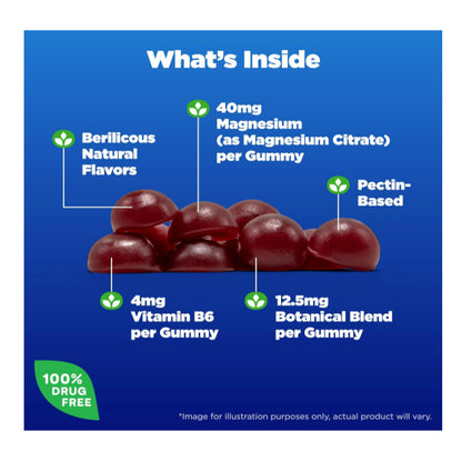 LowCostPH| Kids Sleep Gummies Melatonin 1mg - Vegan, Gluten  Sugar-Free & Soothing Night, Magnesium