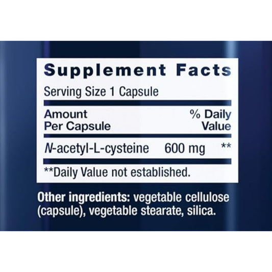 LowCostPH| Life Extension N-Acetyl-L-Cysteine (NAC), immune, respiratory, liver health, potent antio