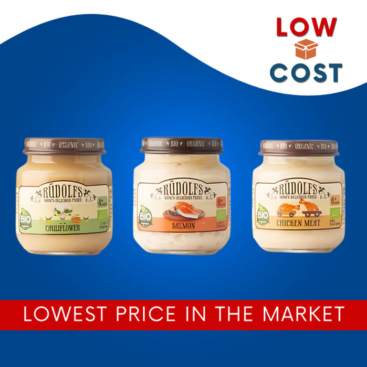 LowCostPH | Rudolfs Organic  Puree 6+ / 4 + Months 120g