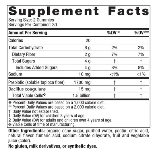 LowCostPh | Nordic Naturals, Probiotic Gummies Kids, Merry Berry Punch, 60 Gummies