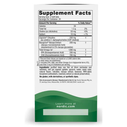 LowCostPh | Nordic Naturals, Omega Focus Adult | Smurf Kids Memory Focus| Bioray Mind Focus