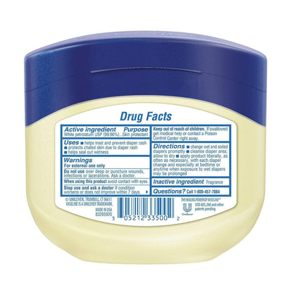 LowCostPH| Vaseline Petroleum Jelly Original Provides Dry Skin Relief And Protects Minor Cuts Dermat