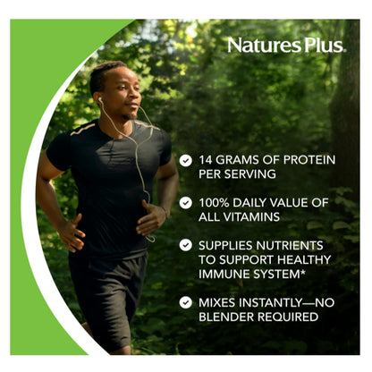 LowCost PH| NaturesPlus, Spiru-Tein, Protein Powder Meal, Vanilla, 2.12 lbs (960 g)