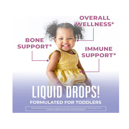 USAOnhand| MaryRuth Organics, Organic Toddler, Multivitamin Liquid Drops, Elderberry, Iron 1-3 Years