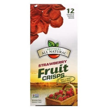 LowcostPh |  Freeze Dried Fruit Crisps, Strawberry , 1 Single-Serve Bags, 0.26 oz (7.5 g) Each