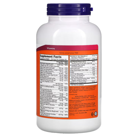 USA Onhand | NOW Adam Softgels is a dietary supplement formulated specifically for men 90 softgels