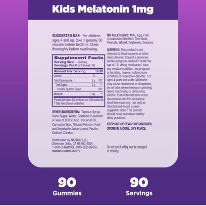 Low Cost PH | Melatonin Gummies for Kids, Helps Sleep Better, 10mg 5mg 3mg 1mg
